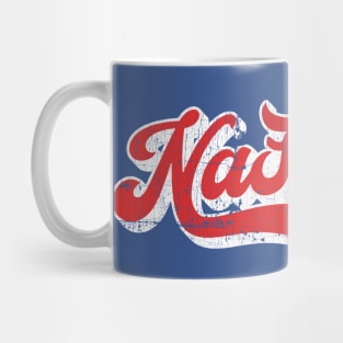 Nashville / Retro Typography Design Mug